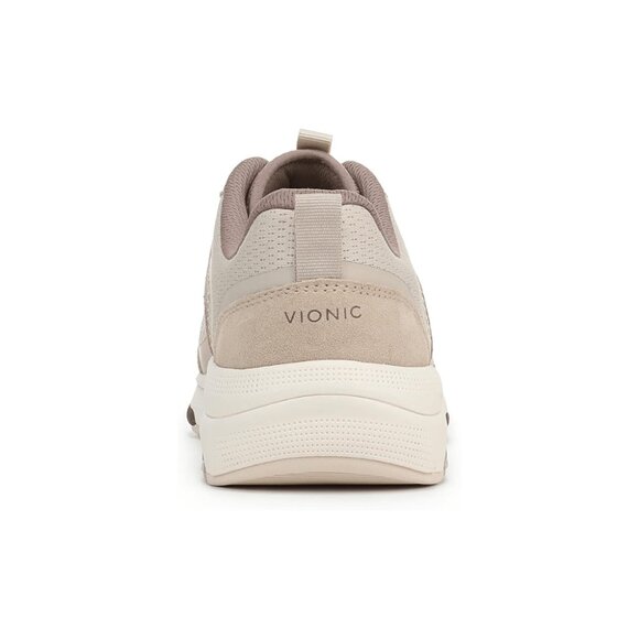 Vionic Women’s Walk Strider Knit Performance Walking Sneaker - Beige - Picture 4 of 6